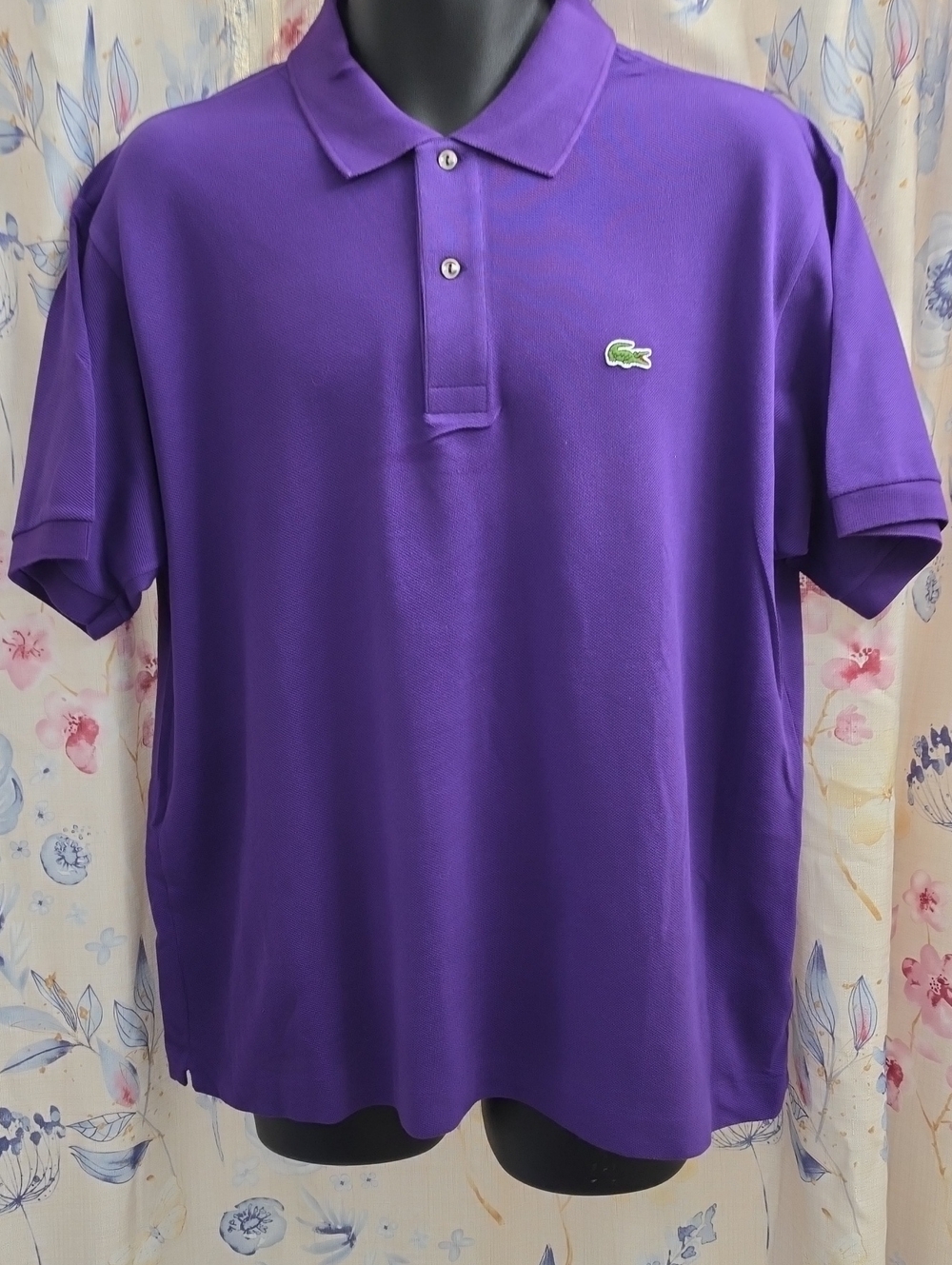 FOR SALE EXCELLENT USED CONDITON LACOSTE L12.12. POLO SIZE XL PURPLE.